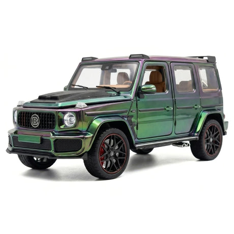 [TOY] 1:32 Mercedes-Brabus 2022 G800 4×4 lila Gradient modellbil Die-Cast