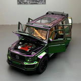 [TOY] 1:32 Mercedes-Brabus 2022 G800 4×4 lila Gradient modellbil Die-Cast