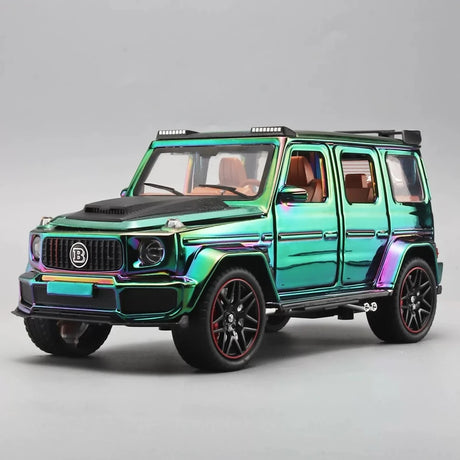 [TOY] 1:32 Mercedes-Brabus 2022 G800 4×4 lila Gradient modellbil Die-Cast