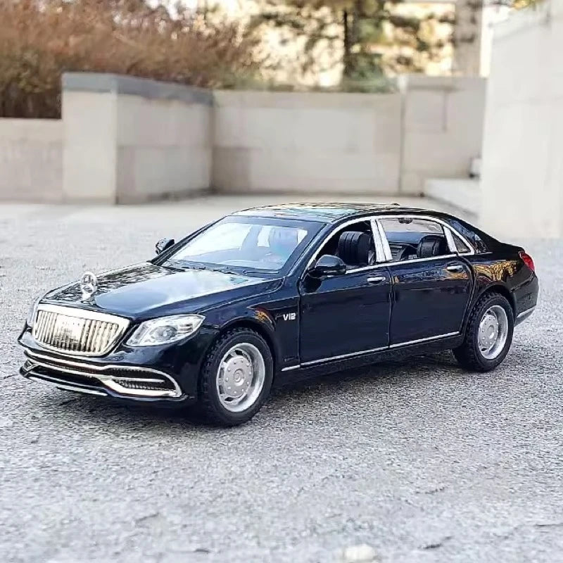 [TOY] 1:32 Mercedes-Maybach 2020 S650 nero modellino di auto Die-Cast
