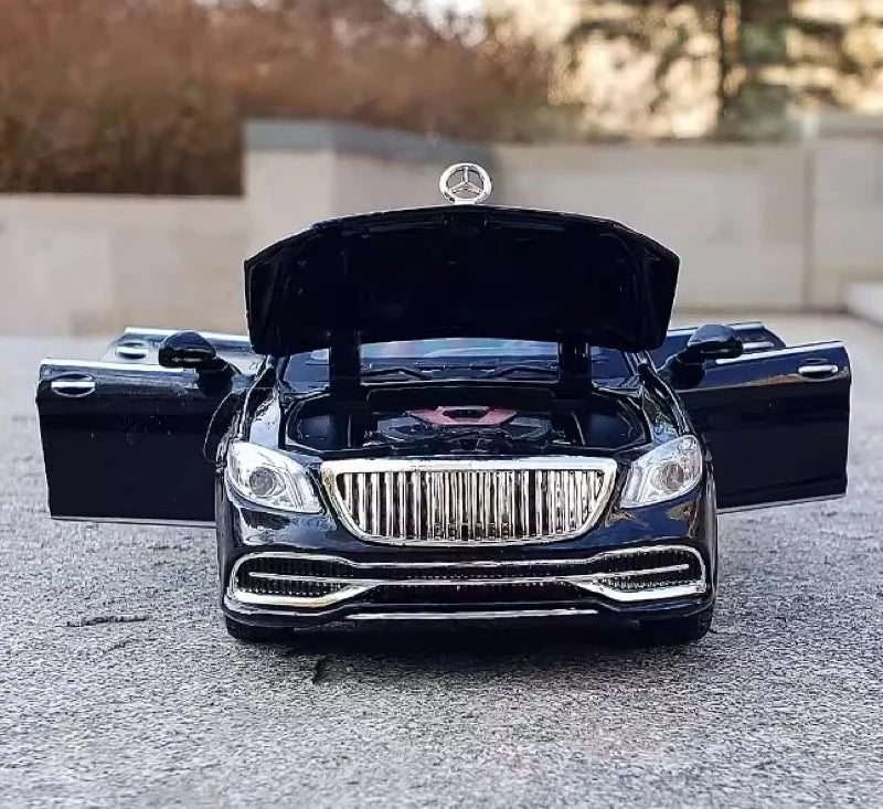 [TOY] 1:32 Mercedes-Maybach 2020 S650 nero modellino di auto Die-Cast