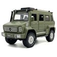 [TOY] 1:32 Mercedes-Unimog 2012 Nomadism U5000 groen modelauto Die-Cast