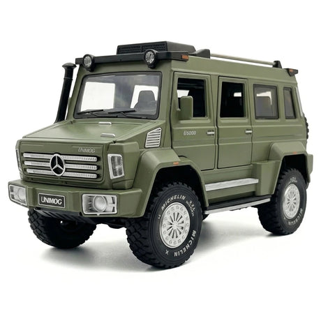 Mercedes-Unimog 2012 Nomadism U5000 Green 1:32 – Diecast Display Model Die-Cast