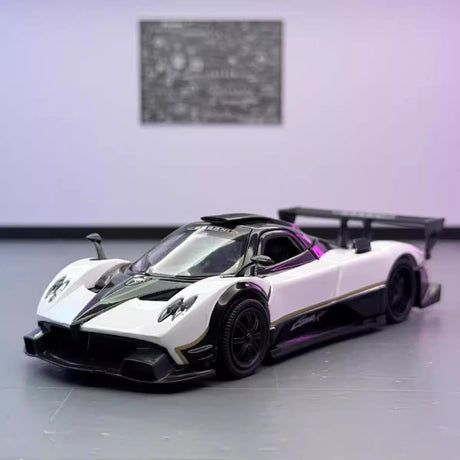 [TOY] 1:32 Pagani 2009 Zonda R White Model Car Die-Cast