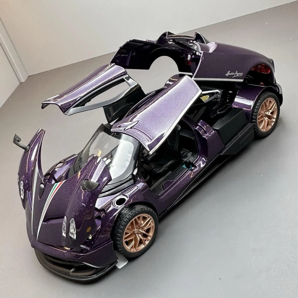 [TOY] 1:32 Pagani 2012 Huayra Purple Model Car Die-Cast