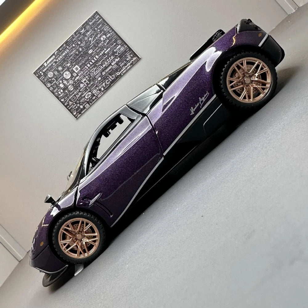 [TOY] 1:32 Pagani 2012 Huayra Purple Model Car Die-Cast