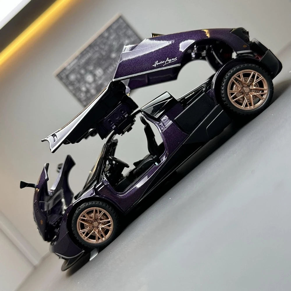 [TOY] 1:32 Pagani 2012 Huayra Purple Model Car Die-Cast