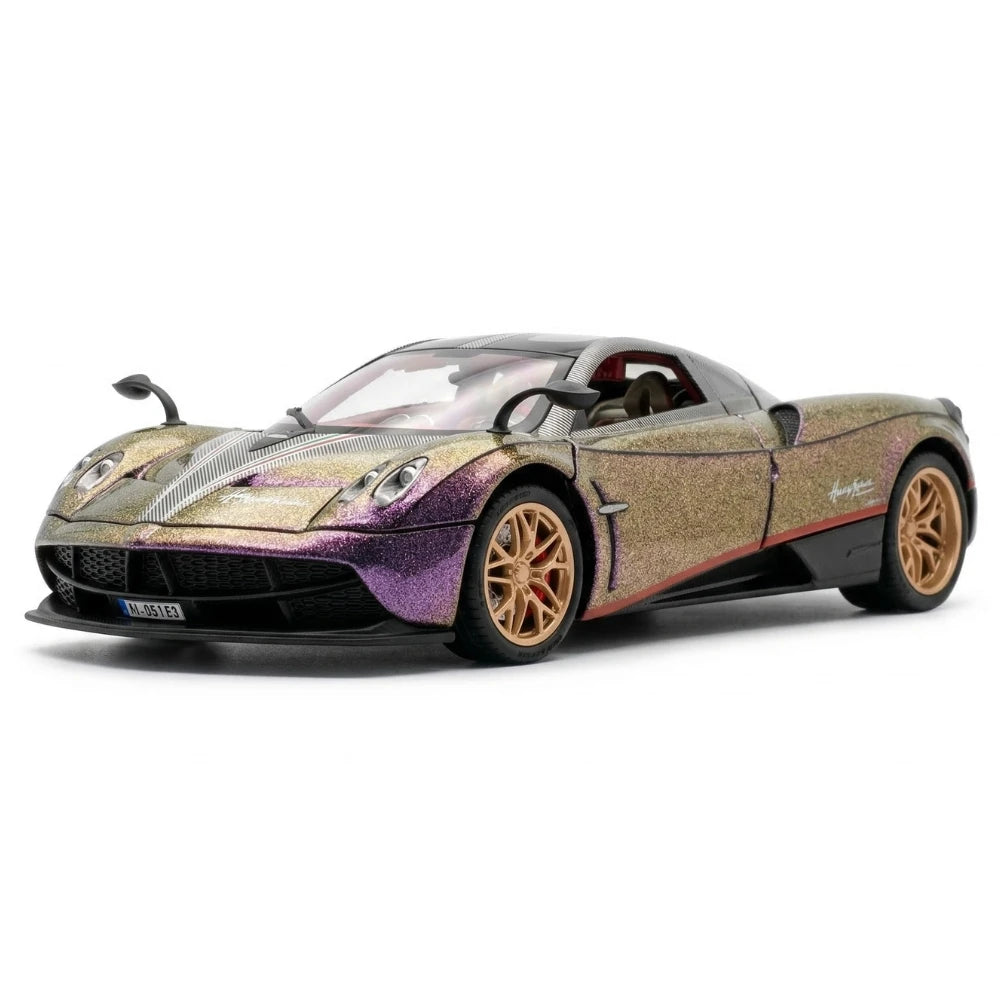 [TOY] 1:32 Pagani 2012 Huayra lila Gradient modellbil Die-Cast