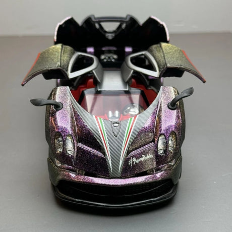 [TOY] 1:32 Pagani 2012 Huayra lila Gradient modellbil Die-Cast