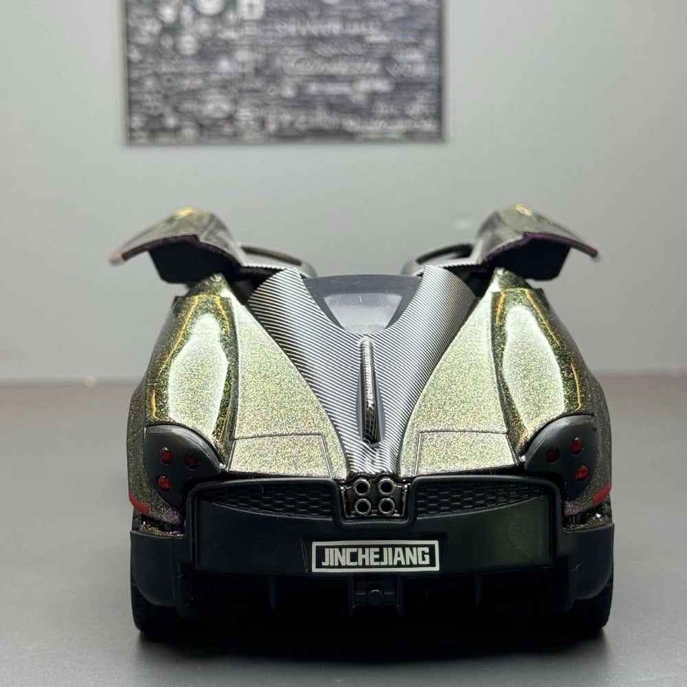 [TOY] 1:32 Pagani 2012 Huayra lila Gradient modellbil Die-Cast