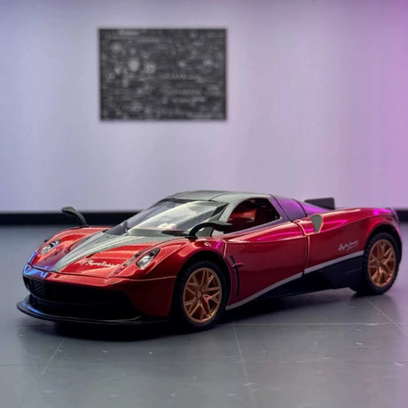 [TOY] 1:32 Pagani 2012 Huayra röd modellbil Die-Cast