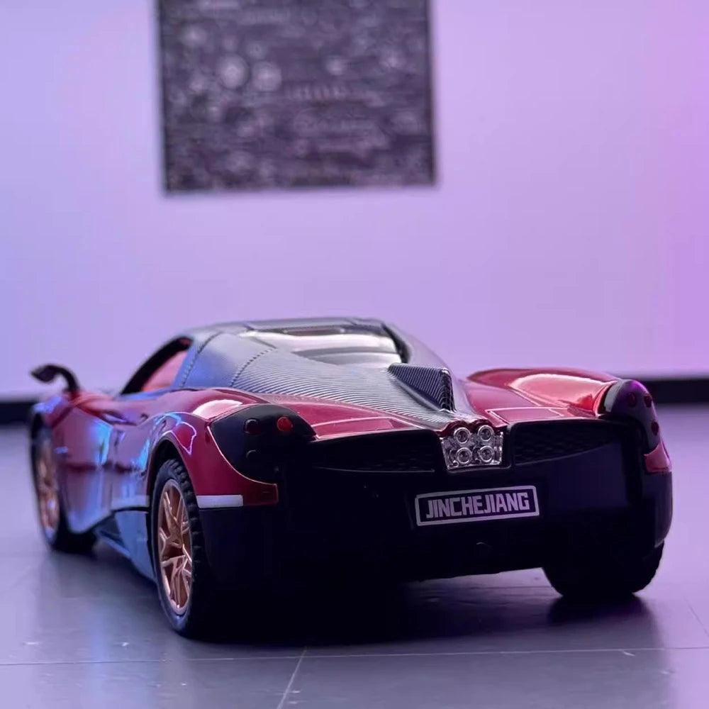 [TOY] 1:32 Pagani 2012 Huayra röd modellbil Die-Cast