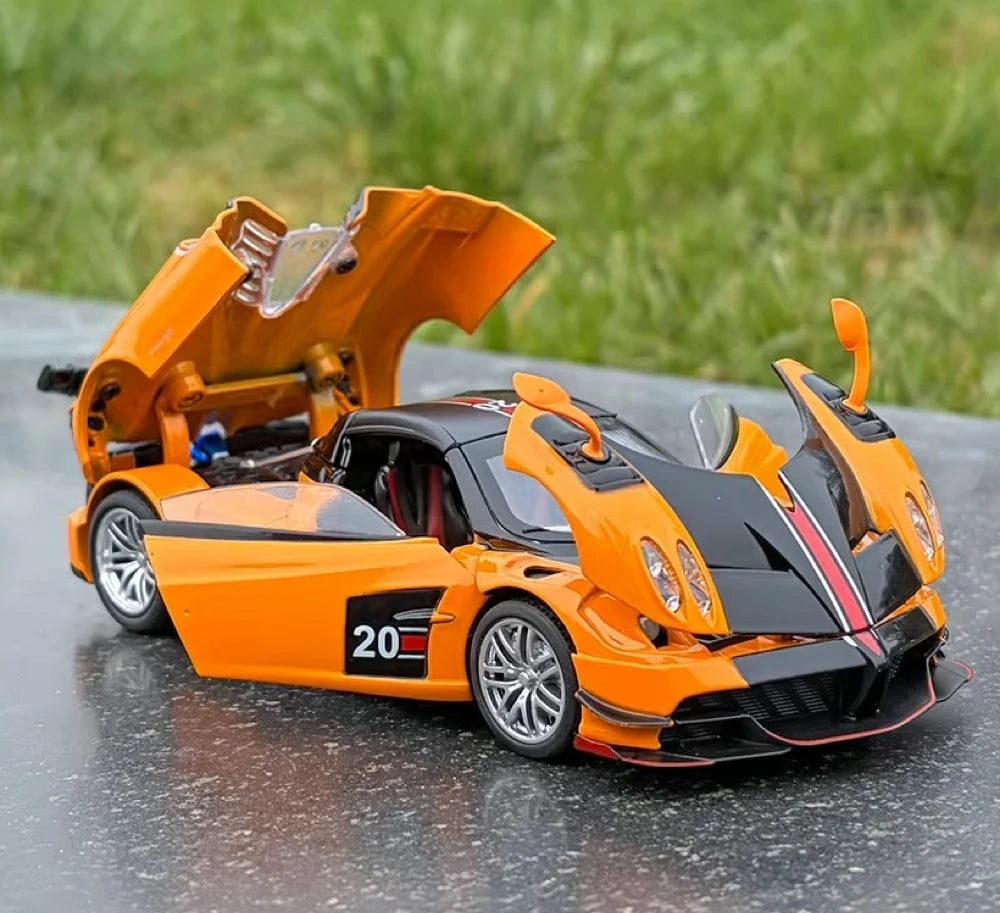 [TOY] 1:32 Pagani 2016 Huayra BC orange modellbil Die-Cast
