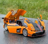 [TOY] 1:32 Pagani 2016 Huayra BC orange modellbil Die-Cast