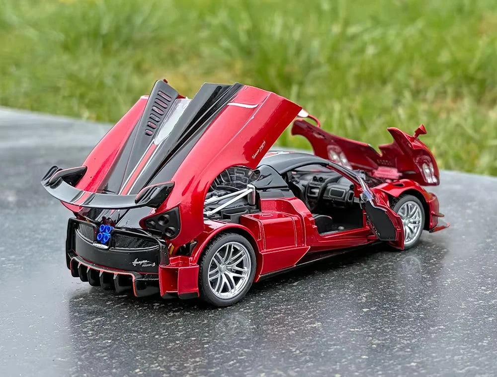 [TOY] 1:32 Pagani 2016 Huayra BC röd modellbil Die-Cast