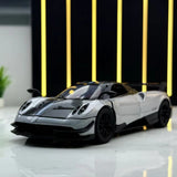 [TOY] 1:32 Pagani 2016 Huayra BC silver modellbil Die-Cast