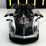 [TOY] 1:32 Pagani 2016 Huayra BC silver modellbil Die-Cast