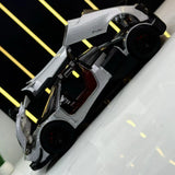 [TOY] 1:32 Pagani 2016 Huayra BC silver modellbil Die-Cast