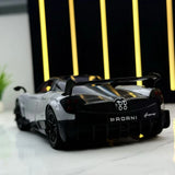 [TOY] 1:32 Pagani 2016 Huayra BC silver modellbil Die-Cast