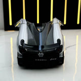 [TOY] 1:32 Pagani 2016 Huayra BC silver modellbil Die-Cast