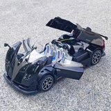 [TOY] 1:32 Pagani 2018 Zonda HP Barchetta svart modellbil Die-Cast