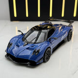 [TOY] 1:32 Pagani 2021 Huayra R blå modellbil Die-Cast
