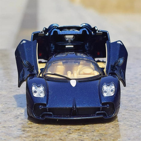 [TOY] 1:32 Pagani 2023 Utopia blå modellbil Die-Cast