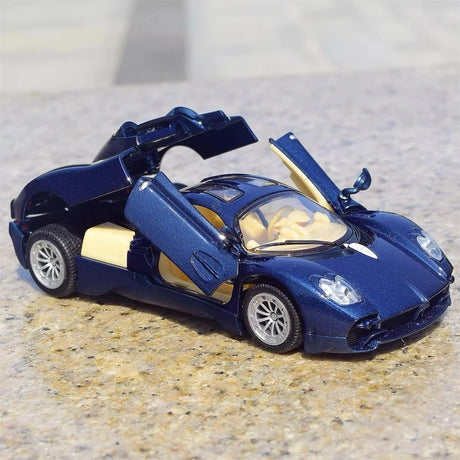 [TOY] 1:32 Pagani 2023 Utopia blå modellbil Die-Cast