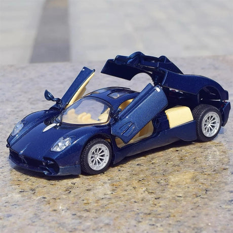 [TOY] 1:32 Pagani 2023 Utopia blå modellbil Die-Cast
