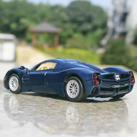[TOY] 1:32 Pagani 2023 Utopia blå modellbil Die-Cast