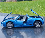 [TOY] 1:32 Porsche 2010 918 Spyder blauw modelauto Die-Cast