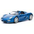 [TOY] 1:32 Porsche 2010 918 Spyder blauw modelauto Die-Cast