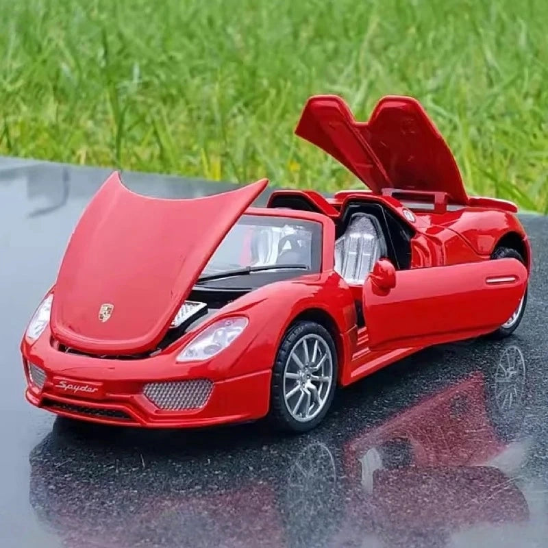 [TOY] 1:32 Porsche 2010 918 Spyder Red Model Car Die-Cast