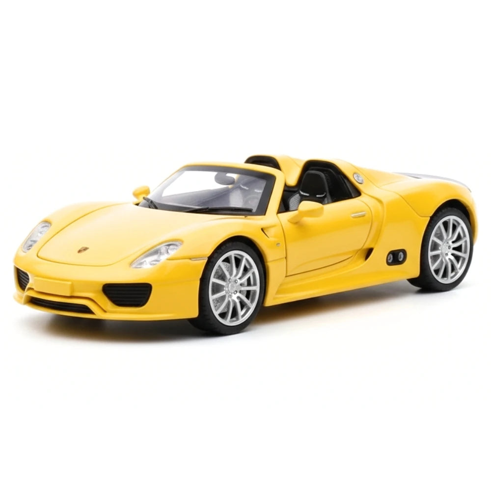 [TOY] 1:32 Porsche 2010 918 Spyder Yellow Model Car Die-Cast