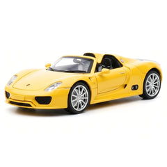 [TOY] 1:32 Porsche 2010 918 Spyder Yellow Model Car Die-Cast