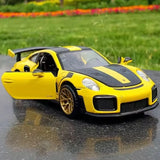 [TOY] 1:32 Porsche 2018 911 GT2 RS giallo modellino di auto Die-Cast