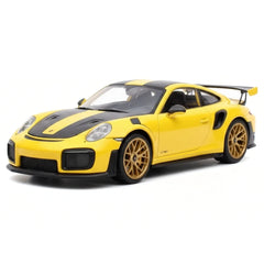 [TOY] 1:32 Porsche 2018 911 GT2 RS Yellow Model Car Die-Cast