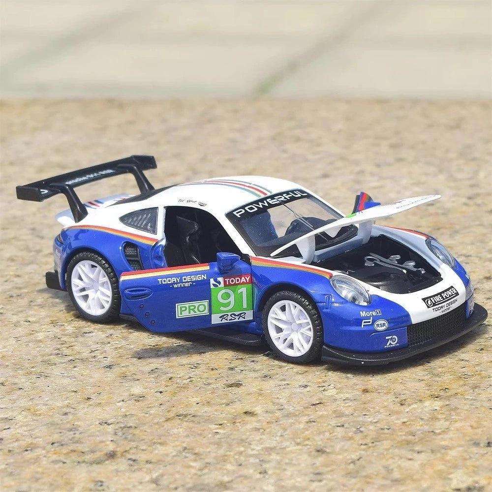 [TOY] 1:32 Porsche 2018 911 RSR #91 voiture miniature Die-Cast
