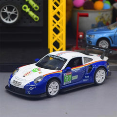 [TOY] 1:32 Porsche 2018 911 RSR #91 Model Car Die-Cast