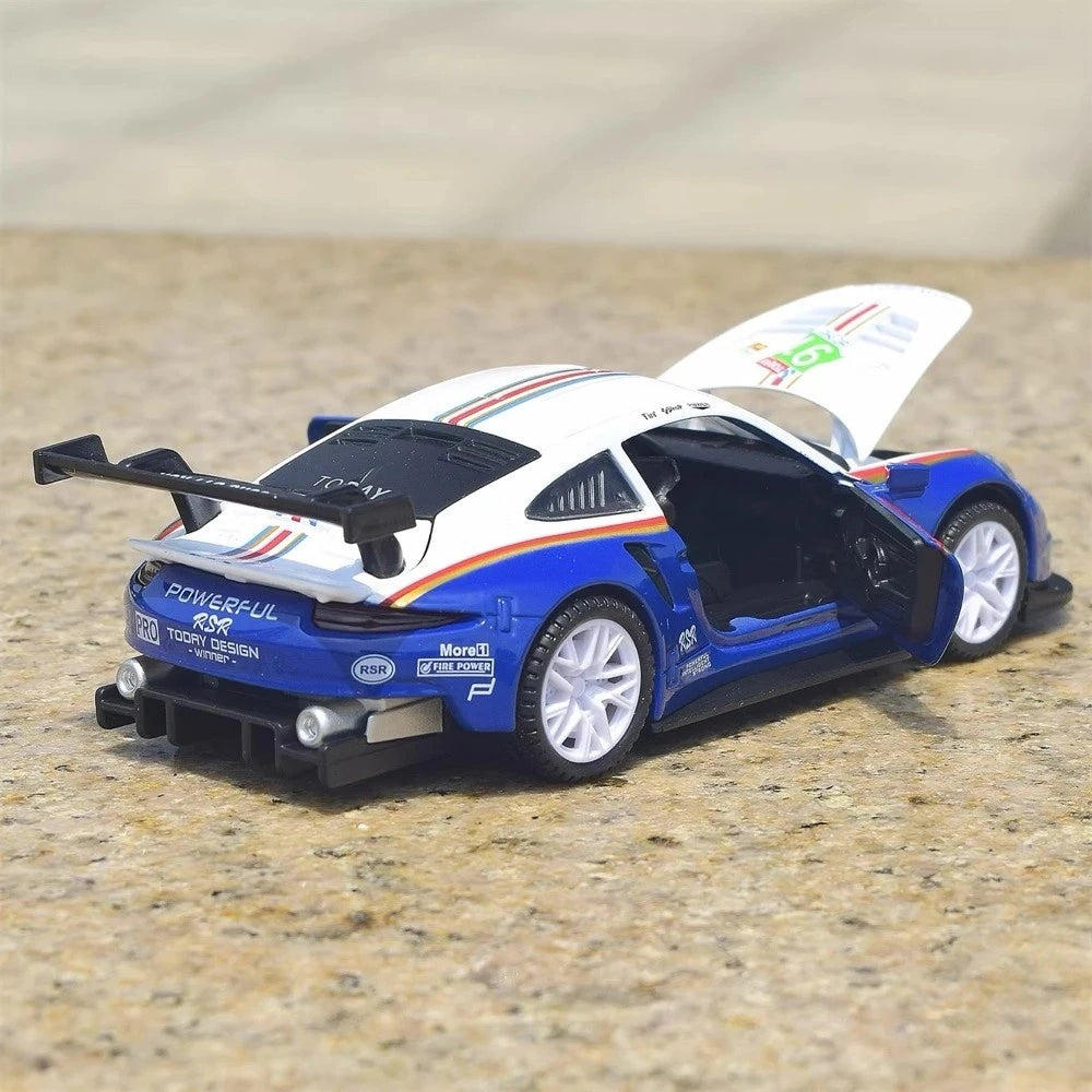 [TOY] 1:32 Porsche 2018 911 RSR #91 voiture miniature Die-Cast