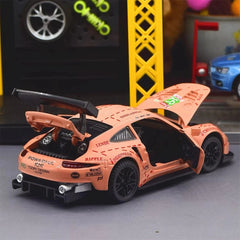 [TOY] 1:32 Porsche 2018 911 RSR #92 Model Car Die-Cast