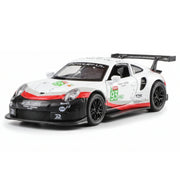 Porsche 2018 911 RSR #93 1:32 – voiture miniature en métal moulé pour exposition