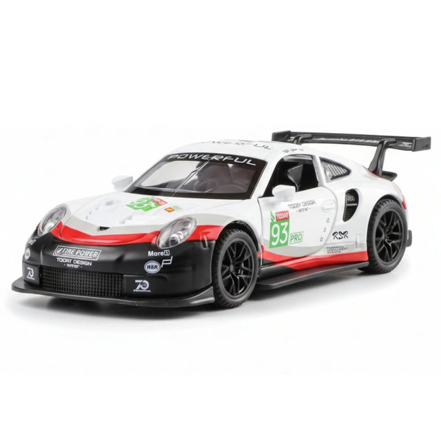 [TOY] 1:32 Porsche 2018 911 RSR #93 Model Car Die-Cast