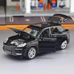 [TOY] 1:32 Porsche 2018 Cayenne Turbo Black Model Car Die-Cast
