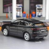 [TOY] 1:32 Porsche 2018 Cayenne Turbo Black Model Car Die-Cast