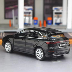 [TOY] 1:32 Porsche 2018 Cayenne Turbo Black Model Car Die-Cast