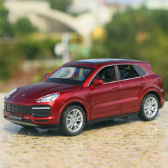 [TOY] 1:32 Porsche 2018 Cayenne Turbo rosso modellino di auto Die-Cast