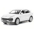 [TOY] 1:32 Porsche 2018 Cayenne Turbo wit modelauto Die-Cast