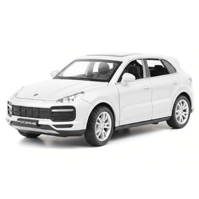 [TOY] 1:32 Porsche 2018 Cayenne Turbo wit modelauto Die-Cast
