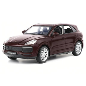 [TOY] 1:32 Porsche 2018 Cayenne Turbo Wine Model Car Die-Cast